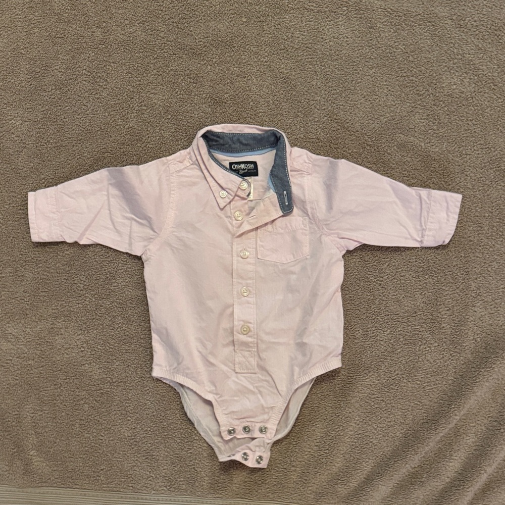 OshKosh B'gosh Pink Button-Down Baby Shirt